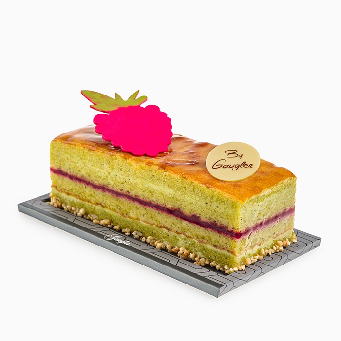 Cake pistache framboise (sans gluten)